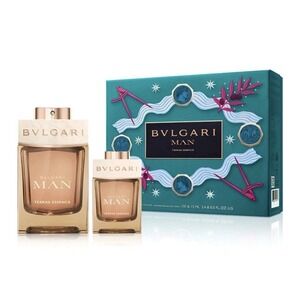 BVLGARI Man Terrae Essence Eau de Parfum Luxury 3.4 & 0.5 OZ Set NIB